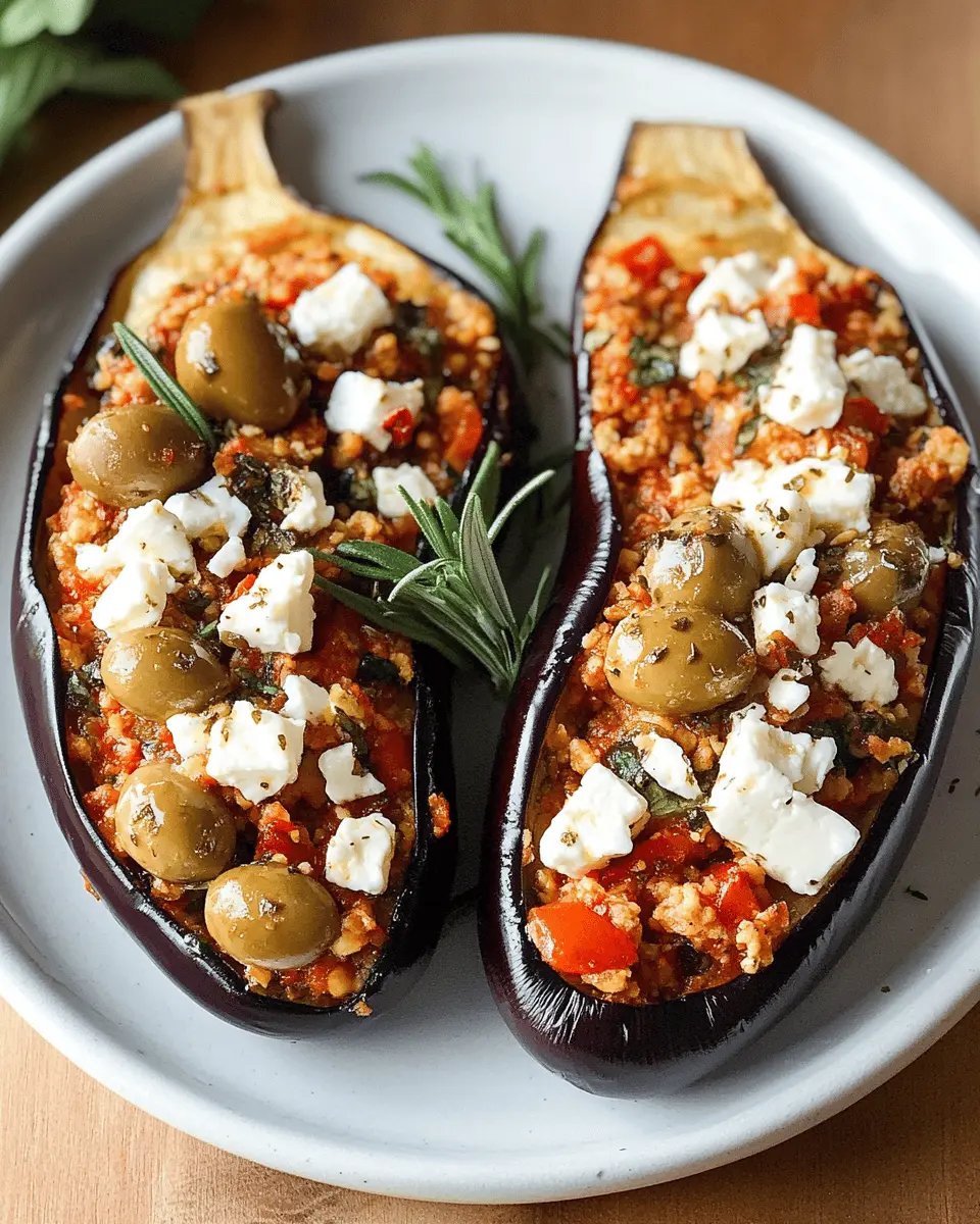 Feta und Olivengefüllte Auberginen: Ein Genuss für alle Sinne! 5