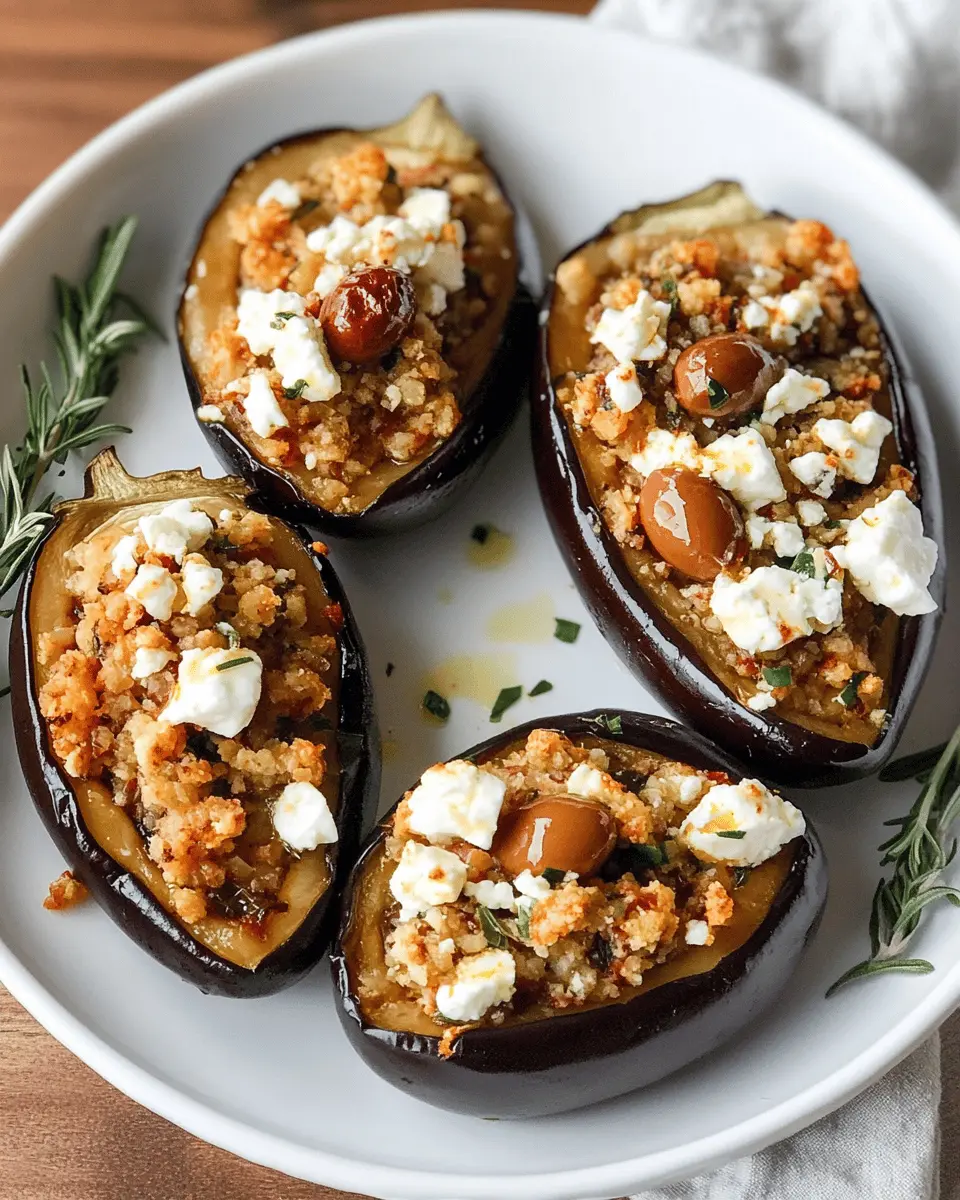 Feta und Olivengefüllte Auberginen: Ein Genuss für alle Sinne! 7