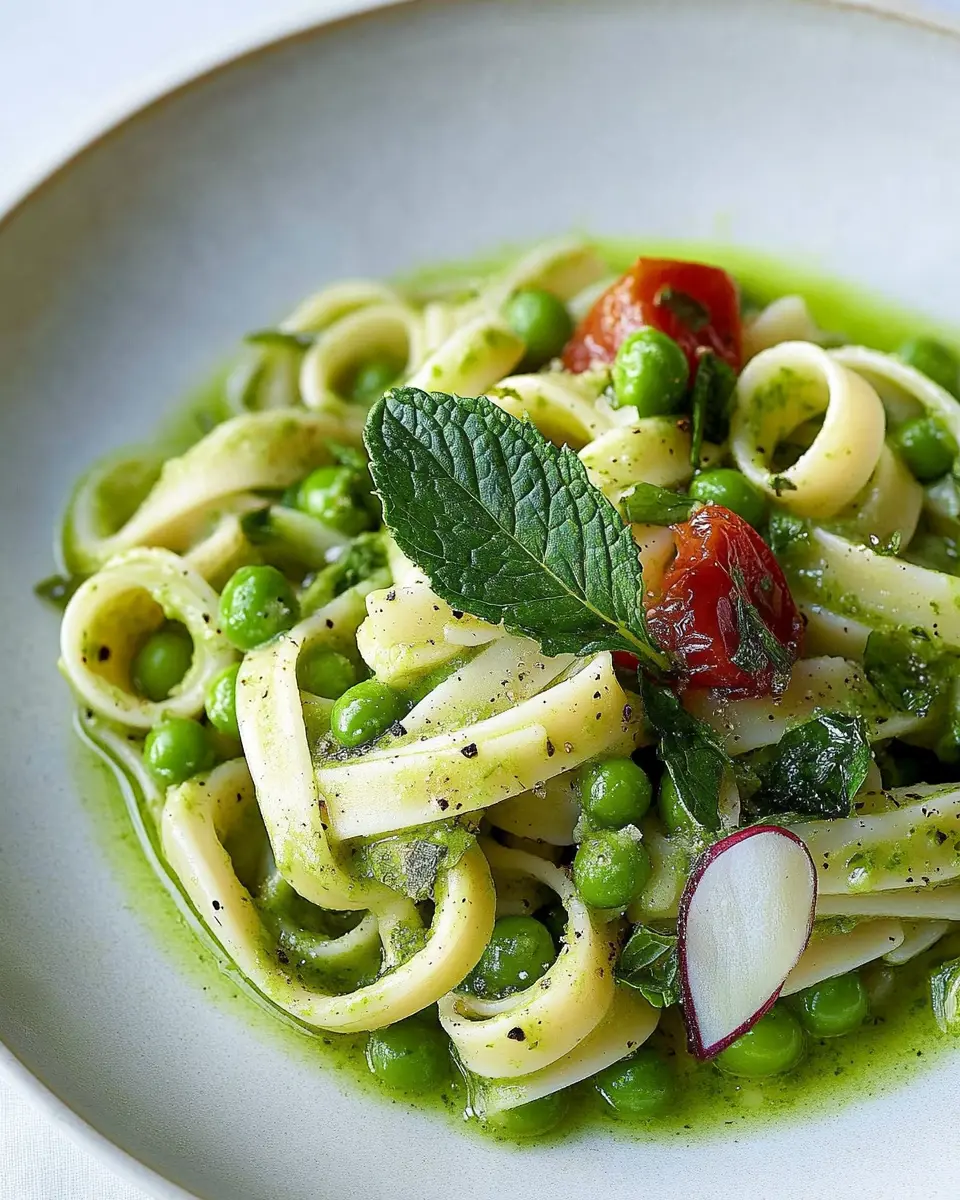Pasta mit Erbsen-Minz-Sauce: A Refreshingly Easy Delight 7 pjcvittywjk4yznllp7t