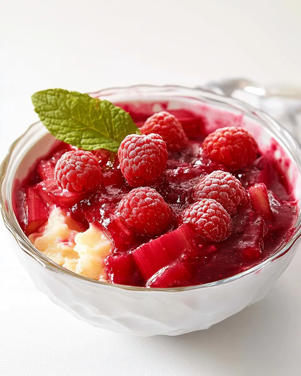 Rhabarber-Himbeer-Kompott: Irresistibly Tangy and Sweet Bliss 5 ul4nmgarfygatl9yevf7