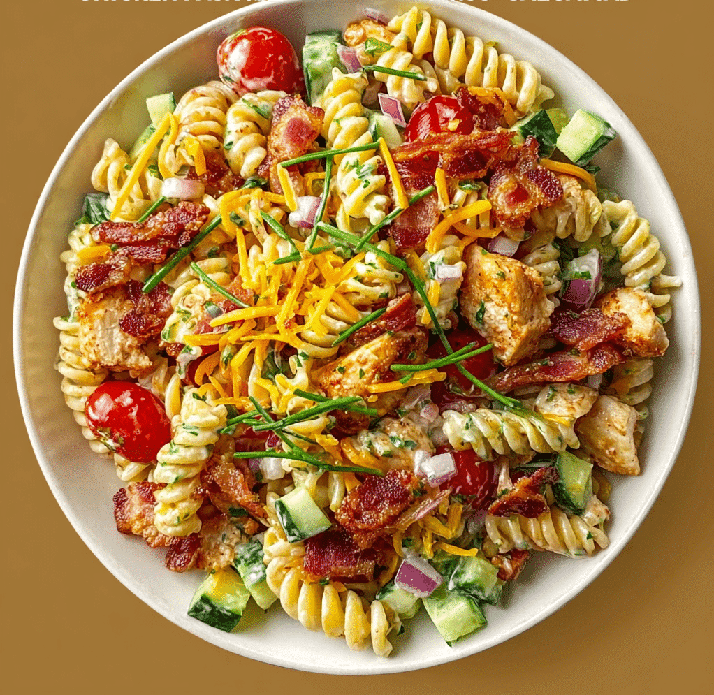 Hühnchen-Bacon-Ranch-Salatboote