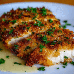 Knoblauch-Parmesan-Kruste Hähnchen