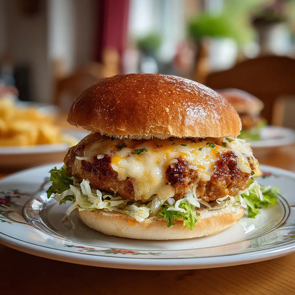 Knoblauch-Parmesan-Cheeseburger-Bomben, einfach köstlich!