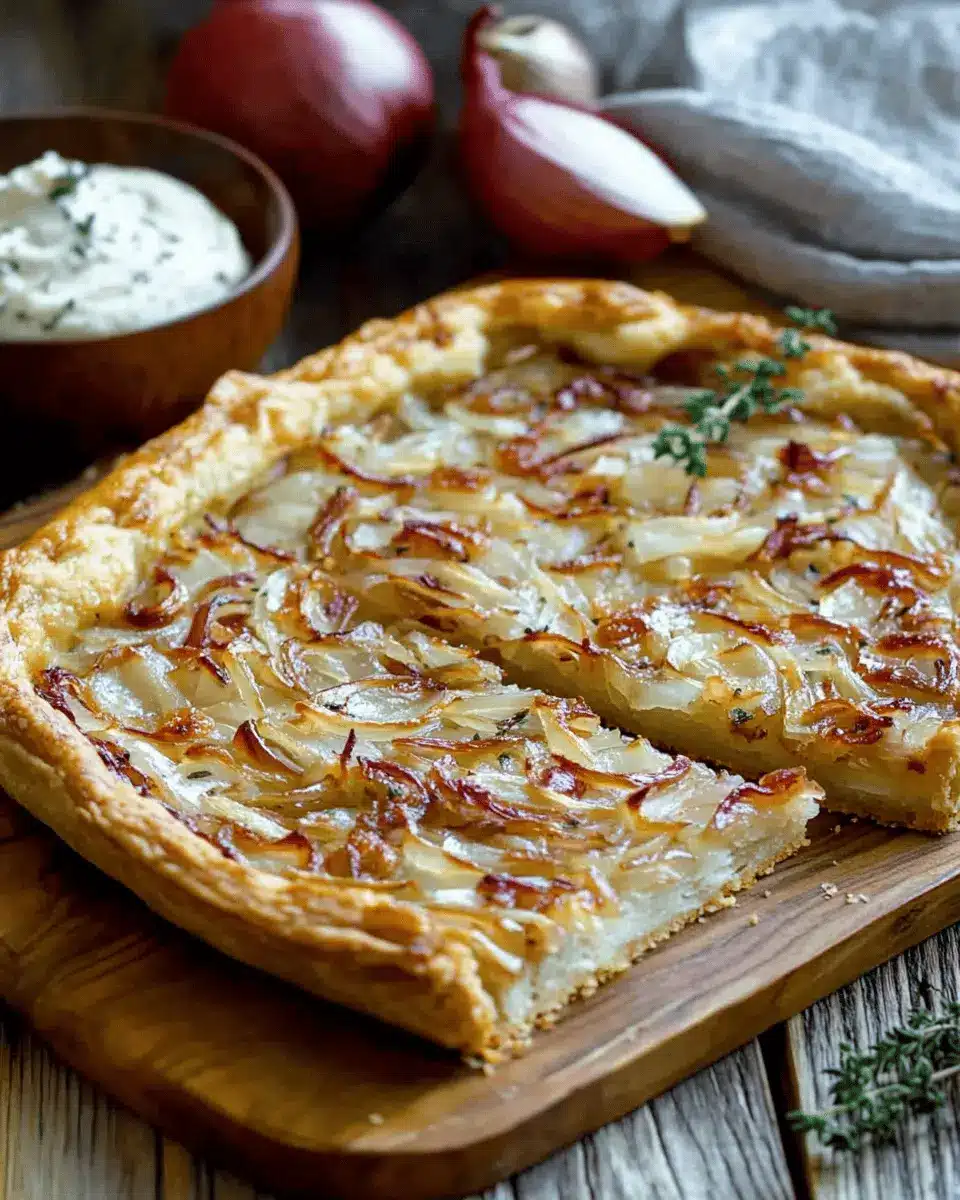 Saftiger Zwiebelkuchen vom Blech: Heavenly Comfort Food Delight
