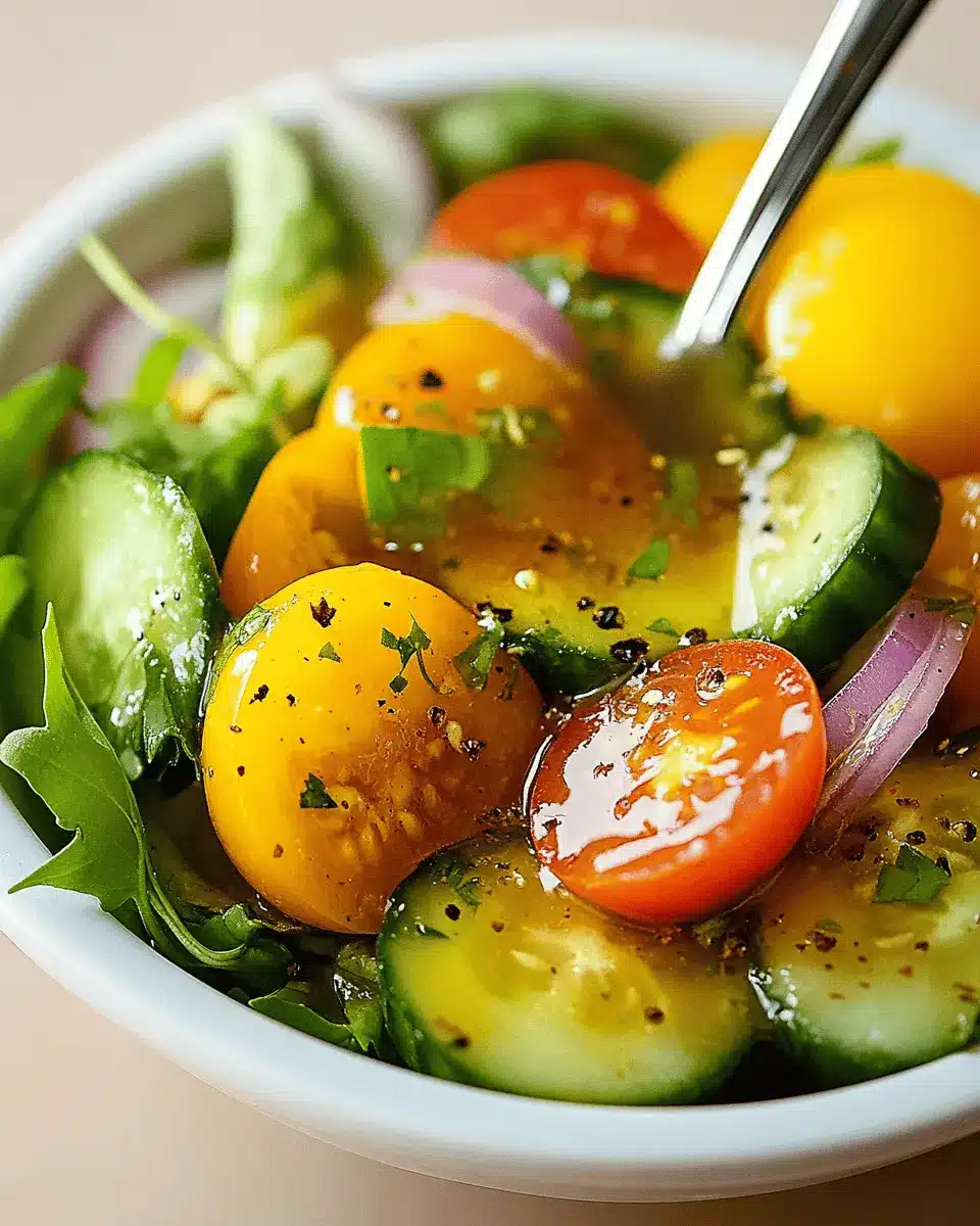 Honig Senf Vinaigrette: So lecker, du willst täglich Salat!