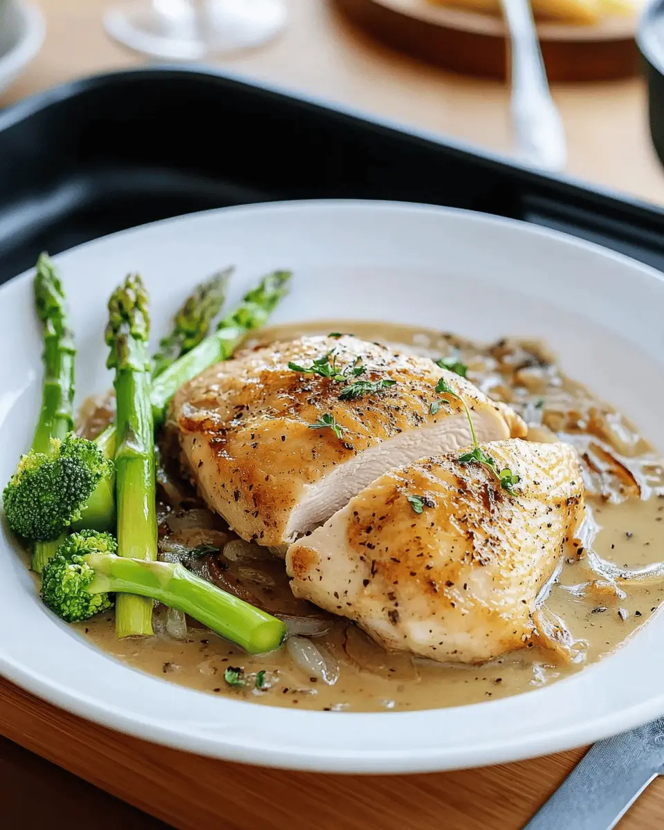 Zwiebel-Hühnchenbrust: Juicy Bliss for Your Dinner Table