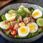 Eier-Gurken-Thunfischsalat First Image First Image