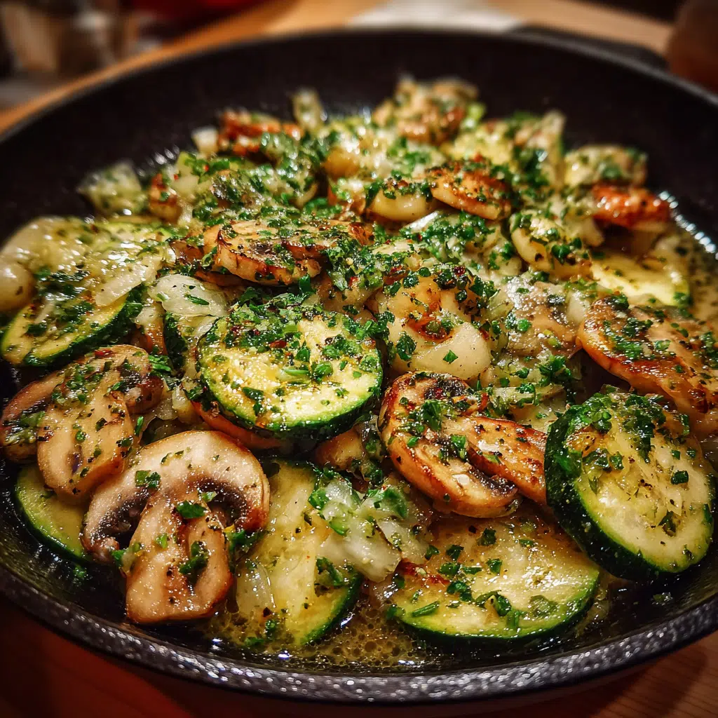 g2 Zucchini und Champignons in Knoblauchbutter: So gelingt's!