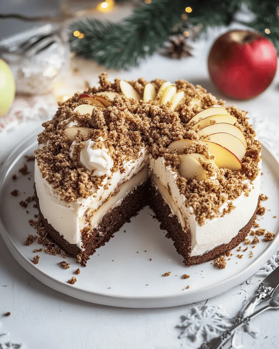 Rezept für Spekulatius-Maulwurfkuchen mit Apfel First Image First Image