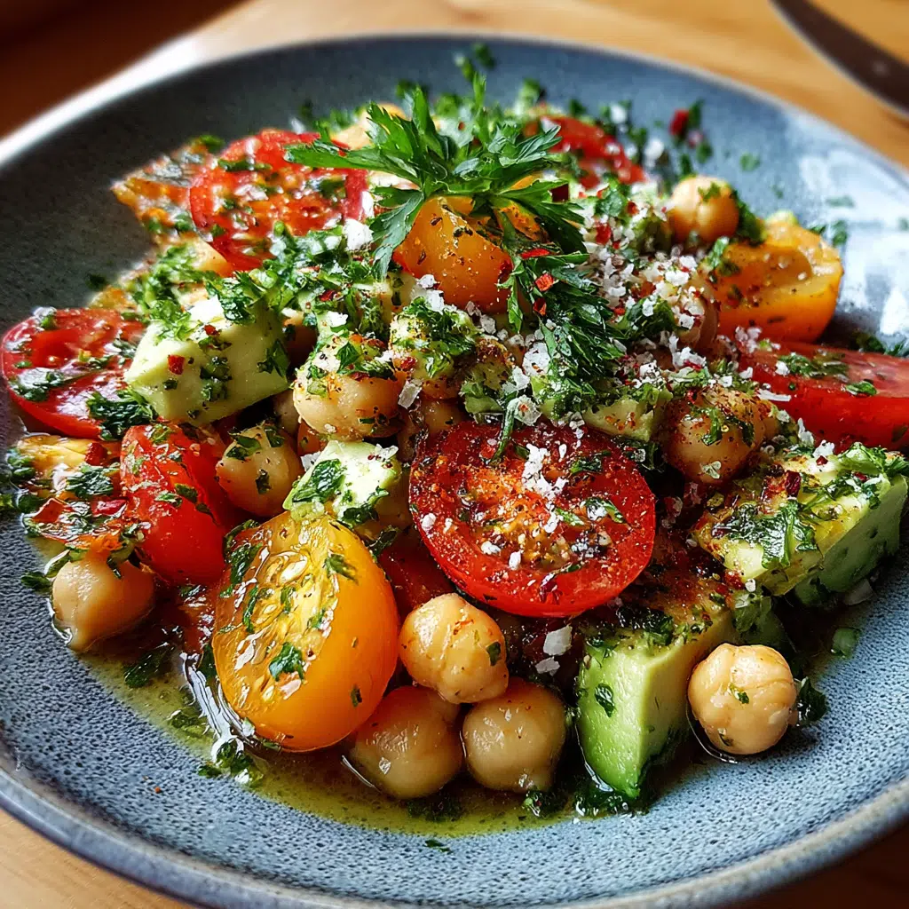 Kichererbsen-Avocado-Salat: Ein gesunder Genuss für dich!