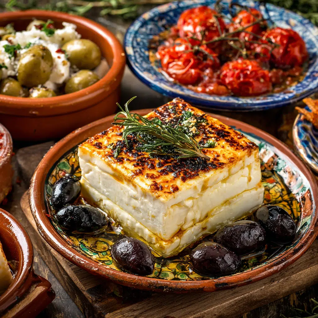 Gebackener Schafskäse auf Griechische Art: Irresistibly Savory!