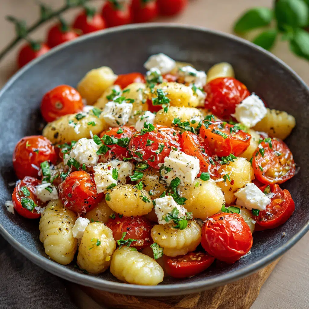 Gnocchi-Salat mit Feta und Tomaten: A Fresh, Easy Delight