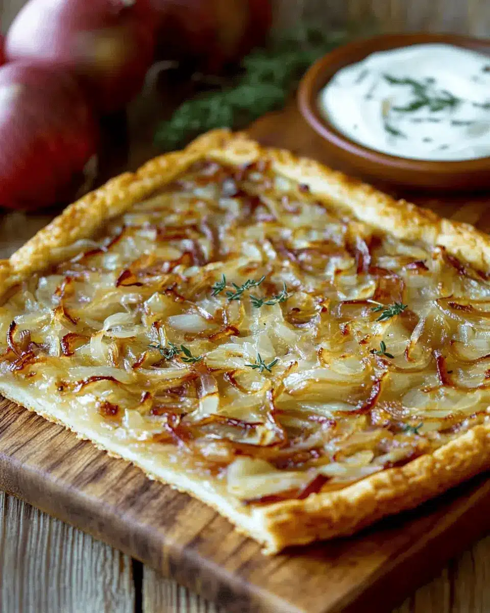 Saftiger Zwiebelkuchen vom Blech: Heavenly Comfort Food Delight