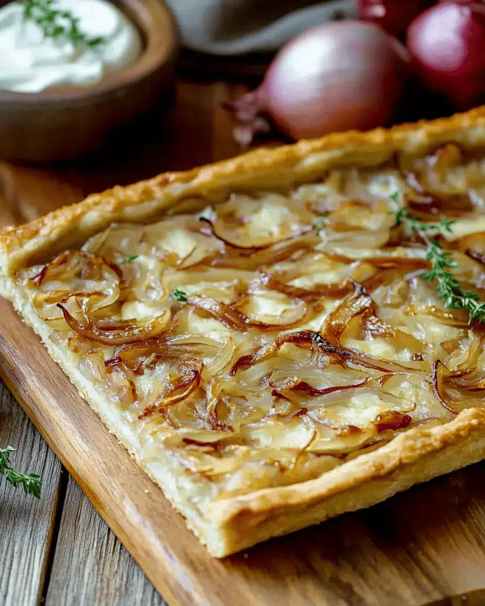 Saftiger Zwiebelkuchen vom Blech: Heavenly Comfort Food Delight