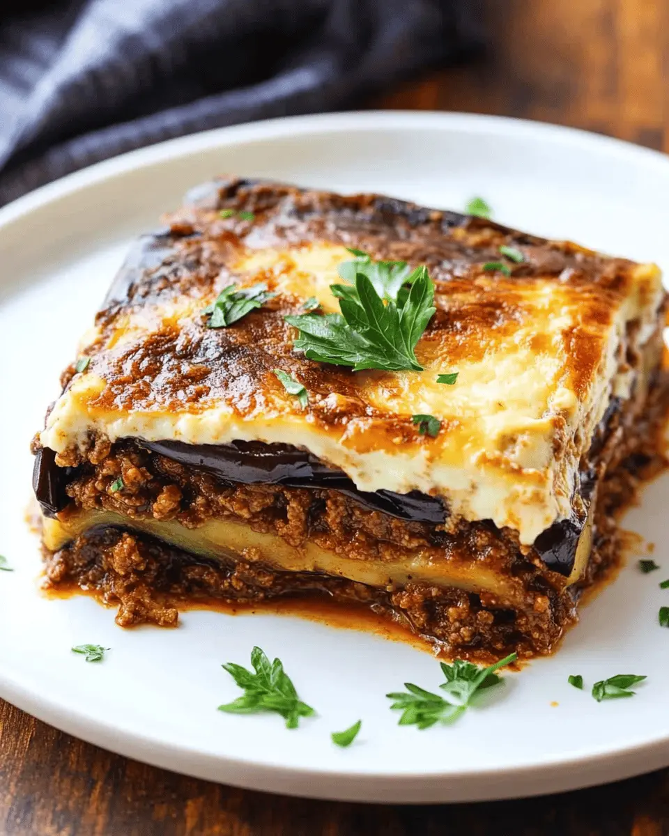 Moussaka Magic: Indulgent Layers of Flavor You’ll Love