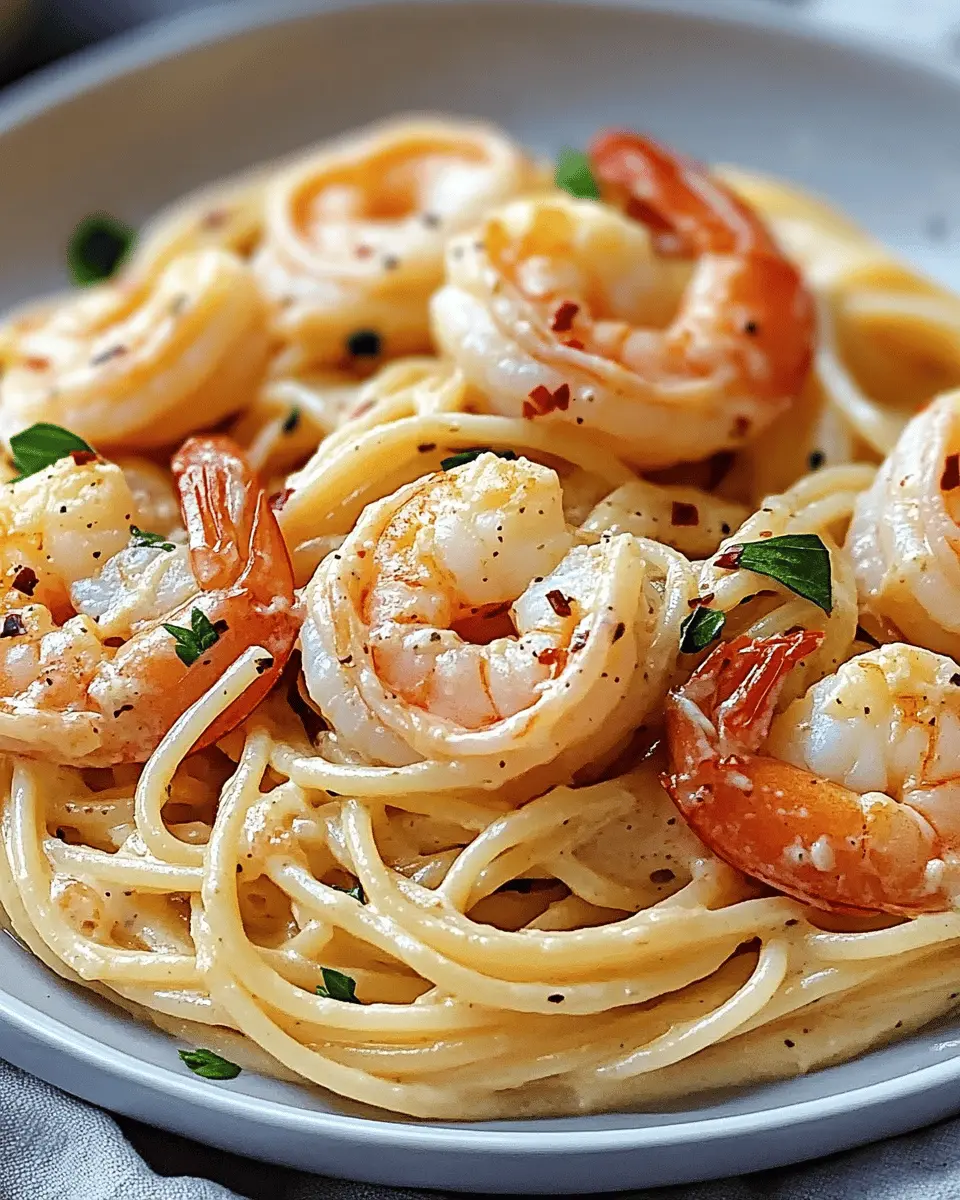 Spaghetti mit Garnelen: Creamy Dreamy Indulgence Awaits!