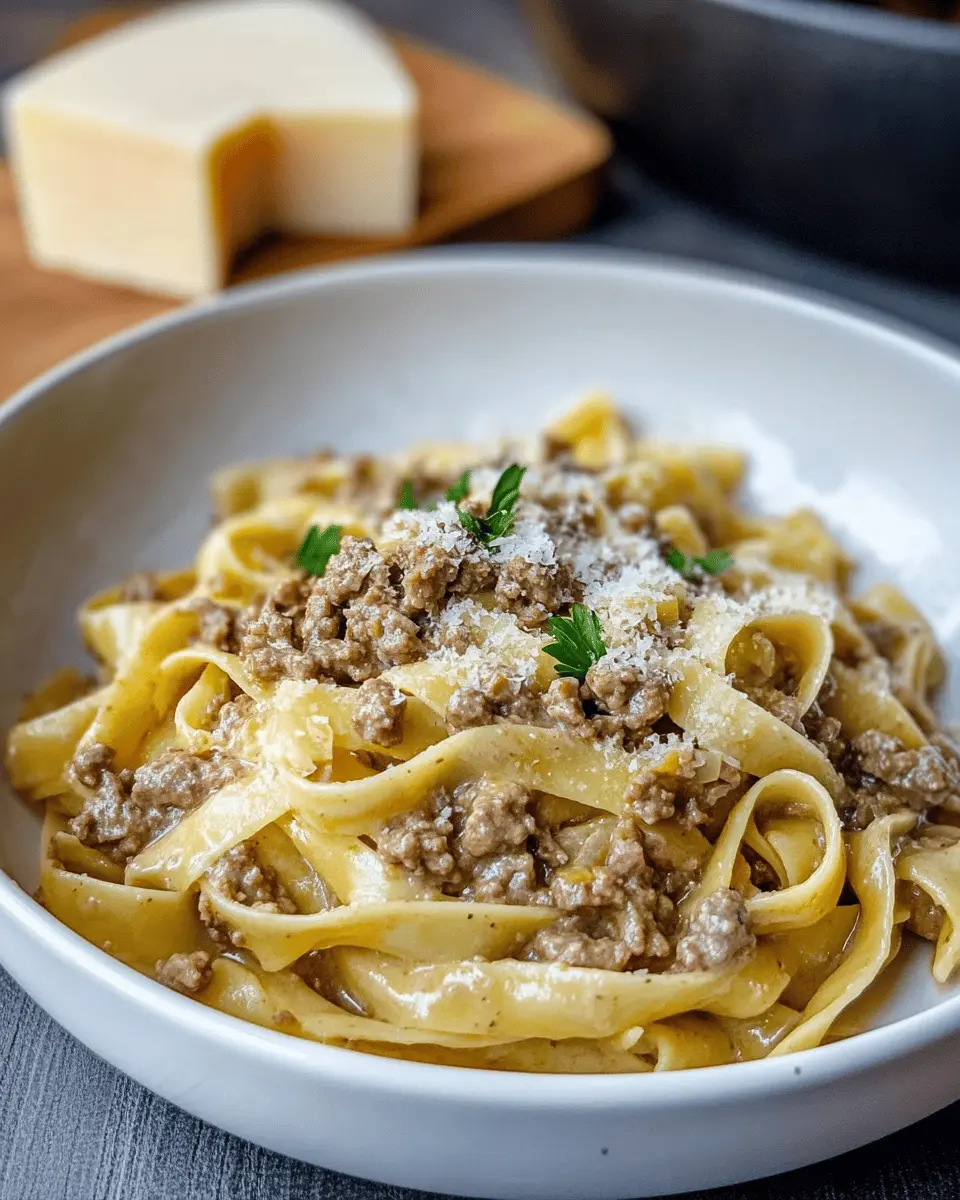 Weiße Bolognese – Italienischer Klassiker ohne Tomaten! First Image First Image
