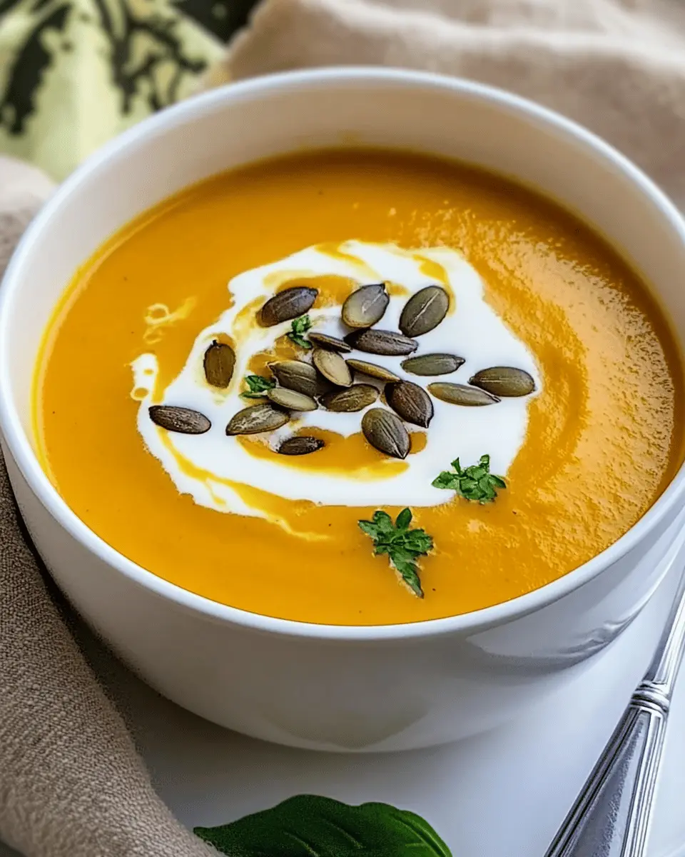 Kürbissuppe Bliss: The Creamiest Fall Comfort You’ll Love