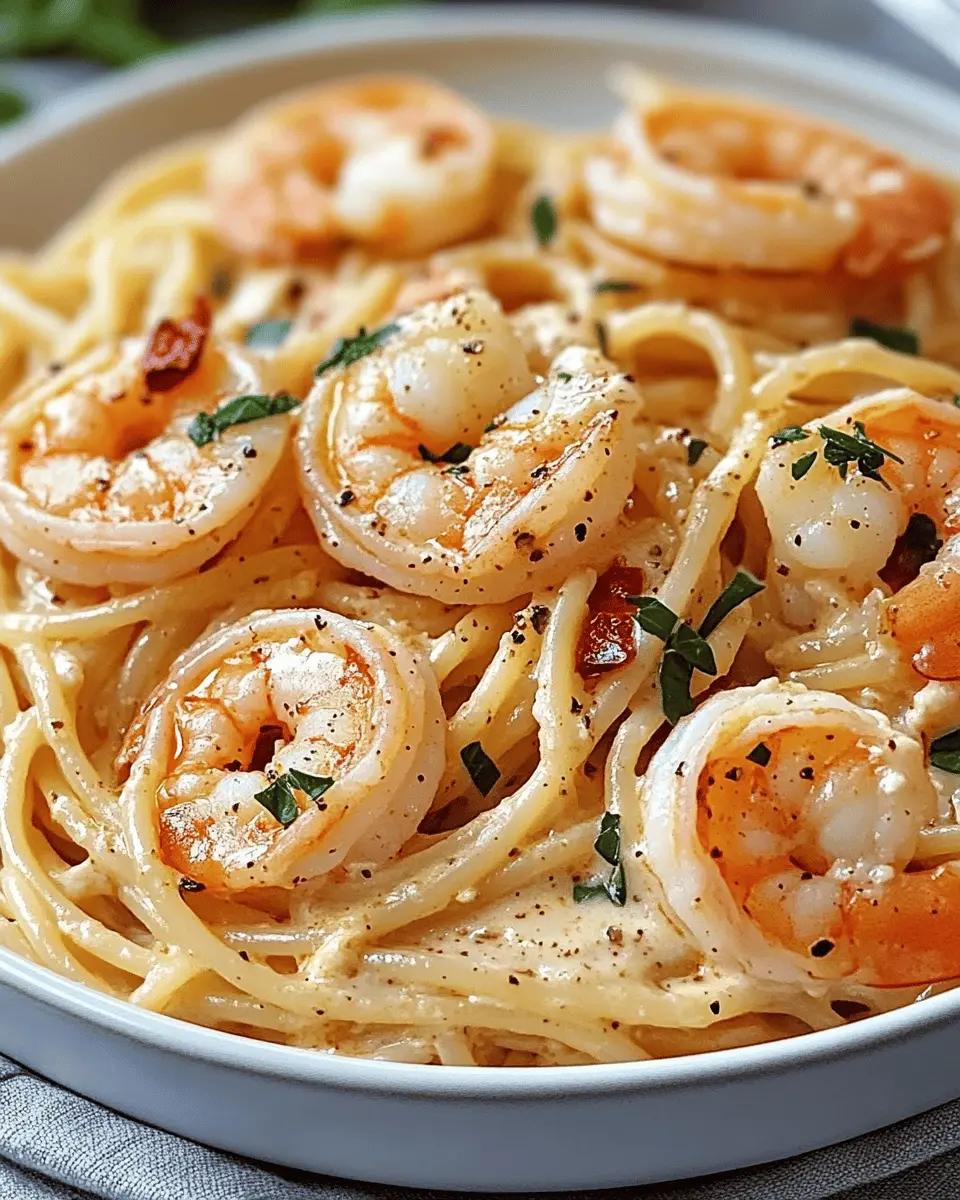 Spaghetti mit Garnelen: Creamy Dreamy Indulgence Awaits!