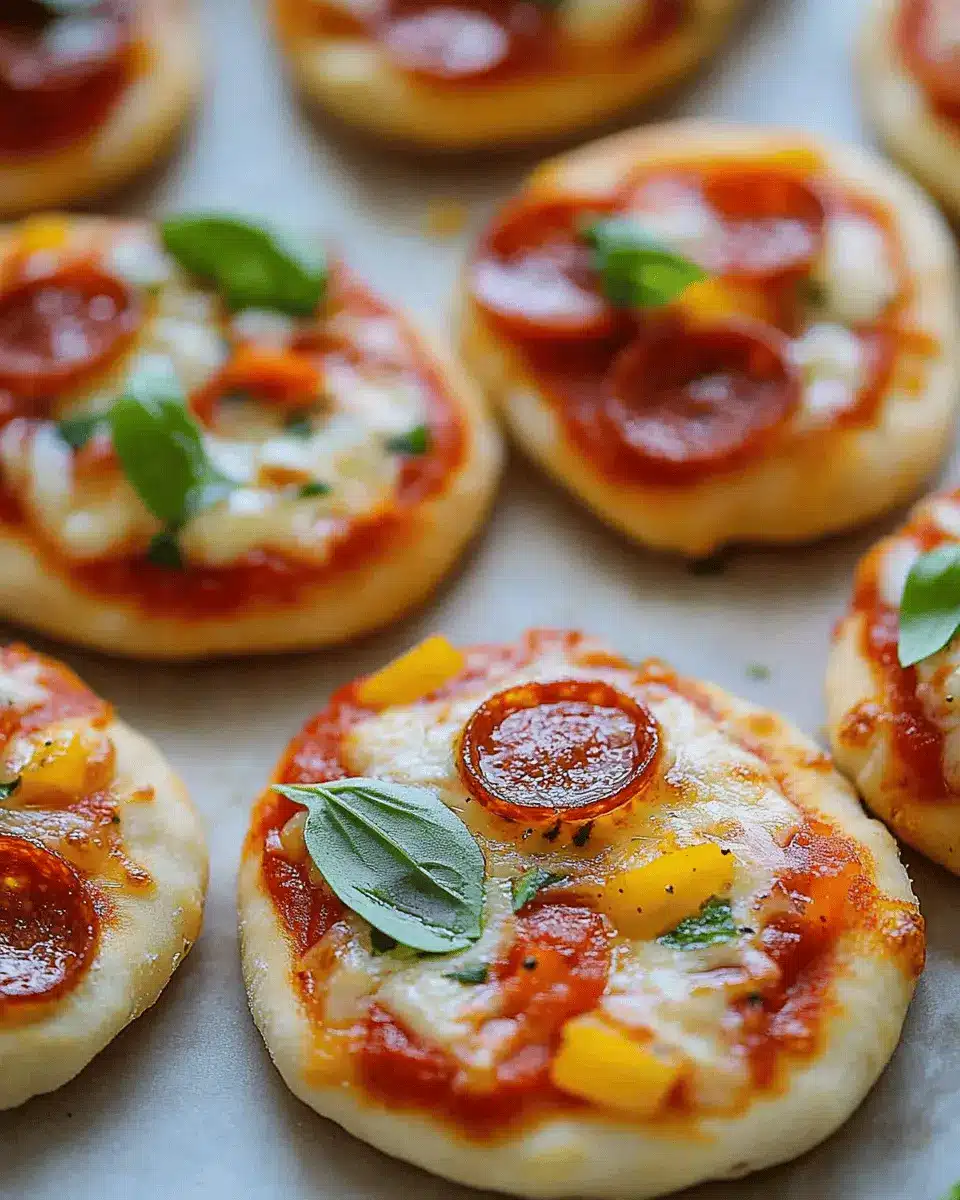 Mini Pizza selber machen: Einfach & unwiderstehlich lecker!