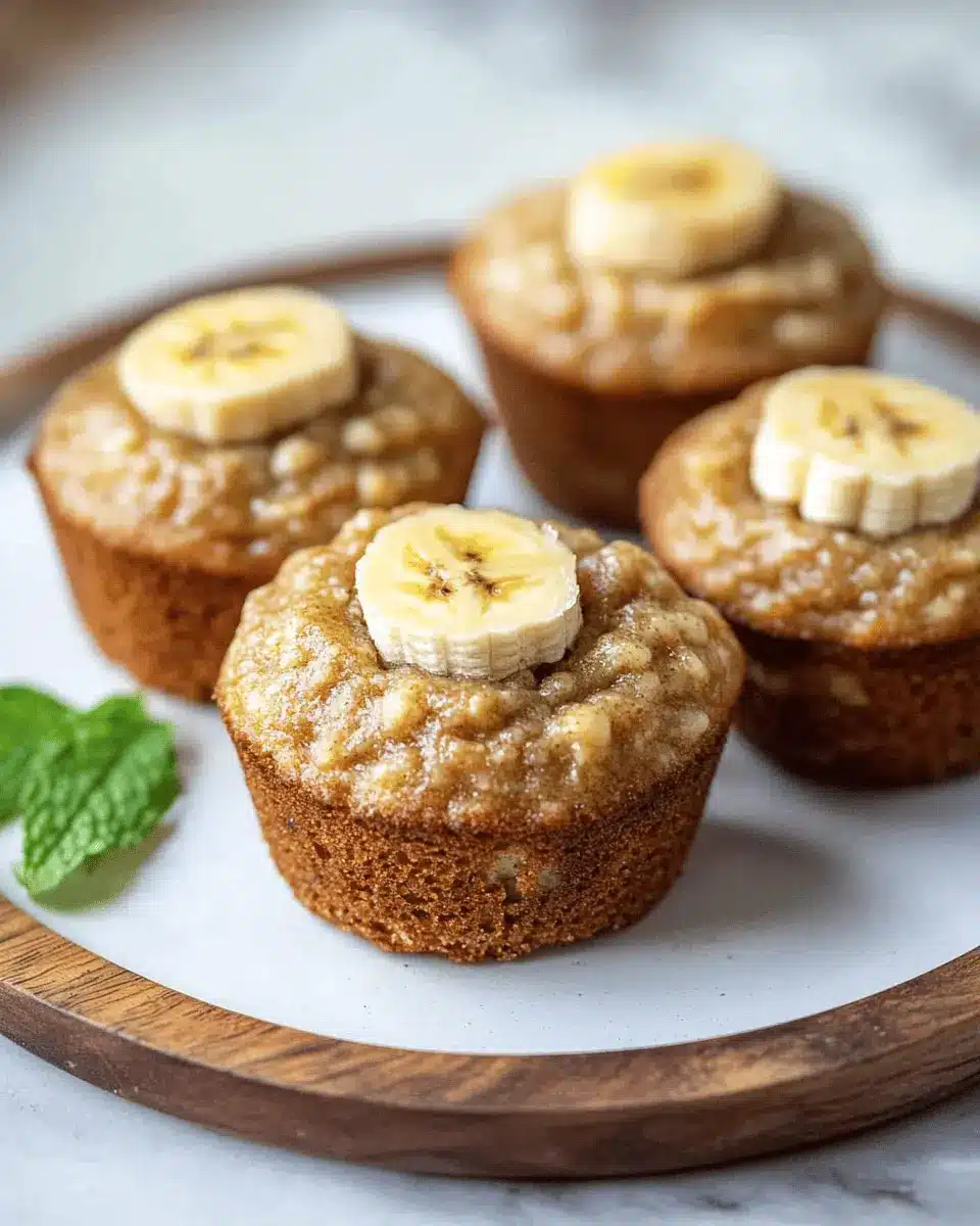 Einfache Bananen Muffins ohne Zucker First Image First Image