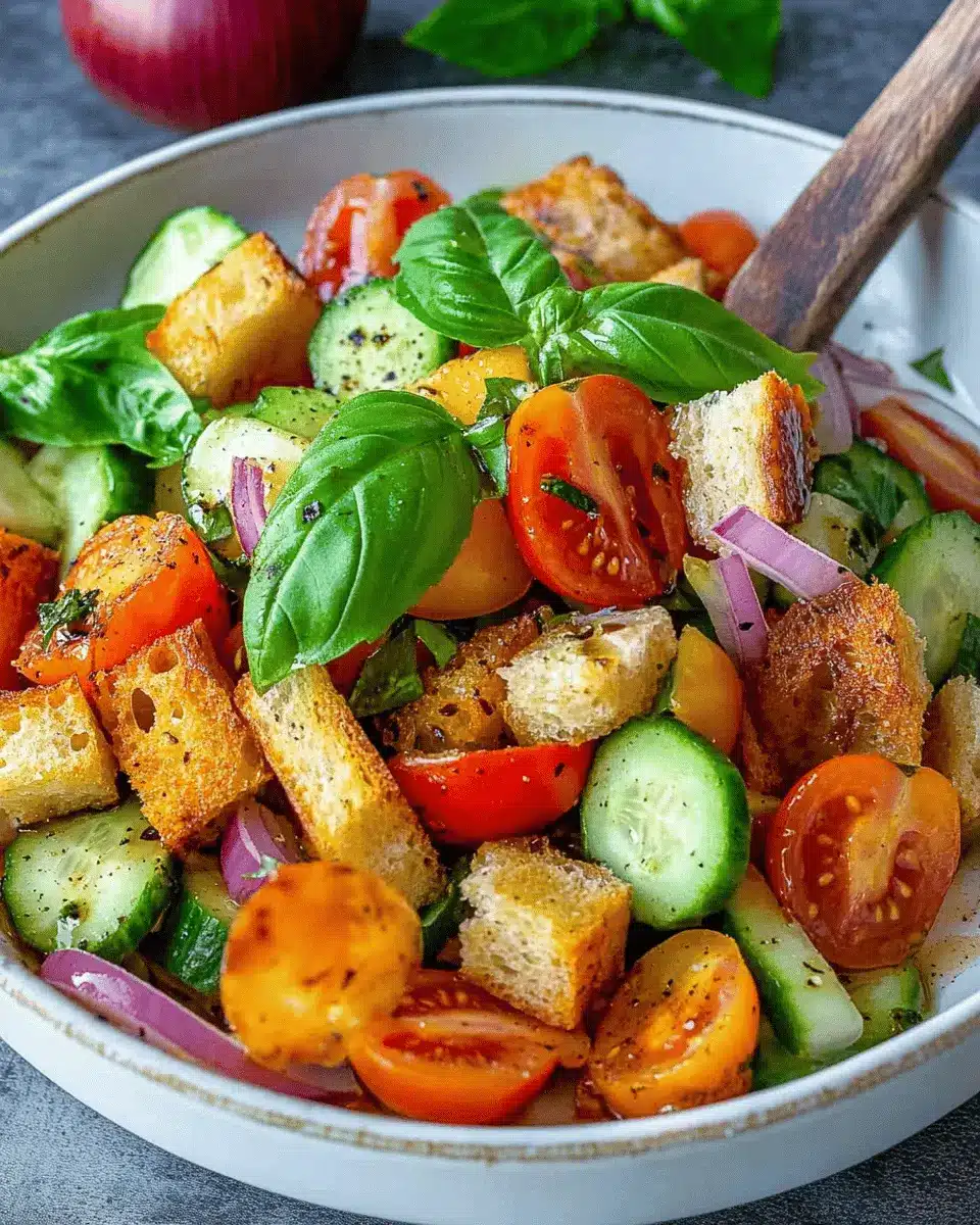 Einfacher Brotsalat
