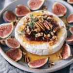 Feigen-Pekan-Nuss-Baked Brie First Image First Image