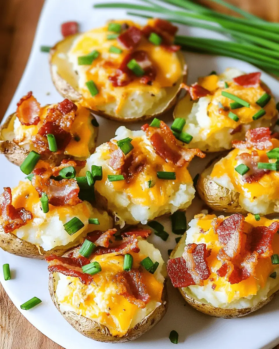 Crispy Smashed Loaded Potatoes