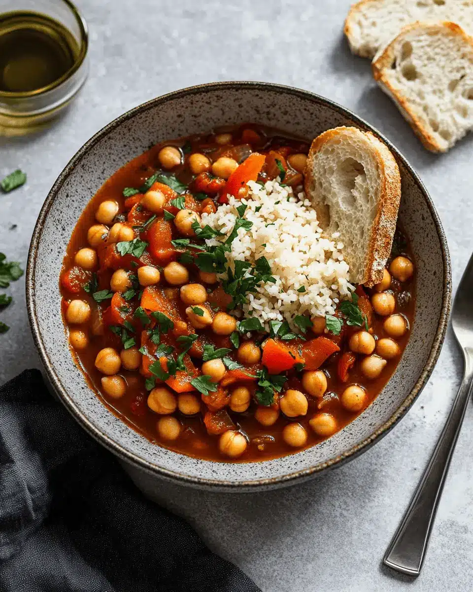 Rezept für würzigen Kichererbseneintopf: Comfort Food Bliss
