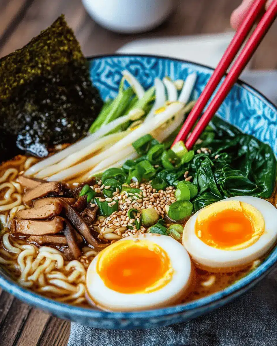 Ramen Suppe einfaches Rezept – in 15 Minuten First Image First Image