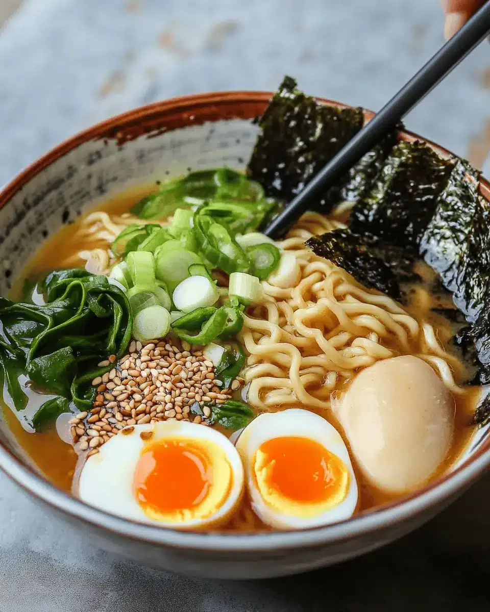 Ramen Suppe einfaches Rezept: Schnelle 15-Minuten-Wunder