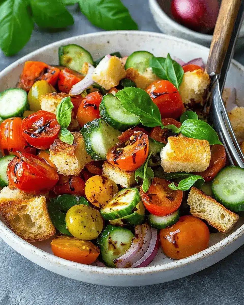 Einfacher Brotsalat: Irresistibly Fresh Panzanella Bliss