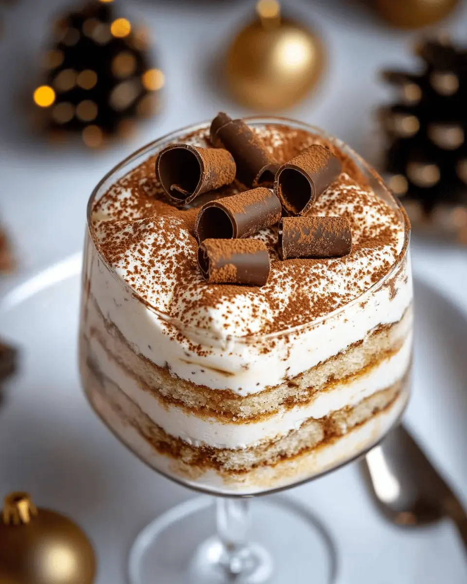 Rezept für Eierlikör-Tiramisu: Indulgent Creamy Delight