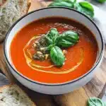 Schnelle Tomatensuppe First Image First Image