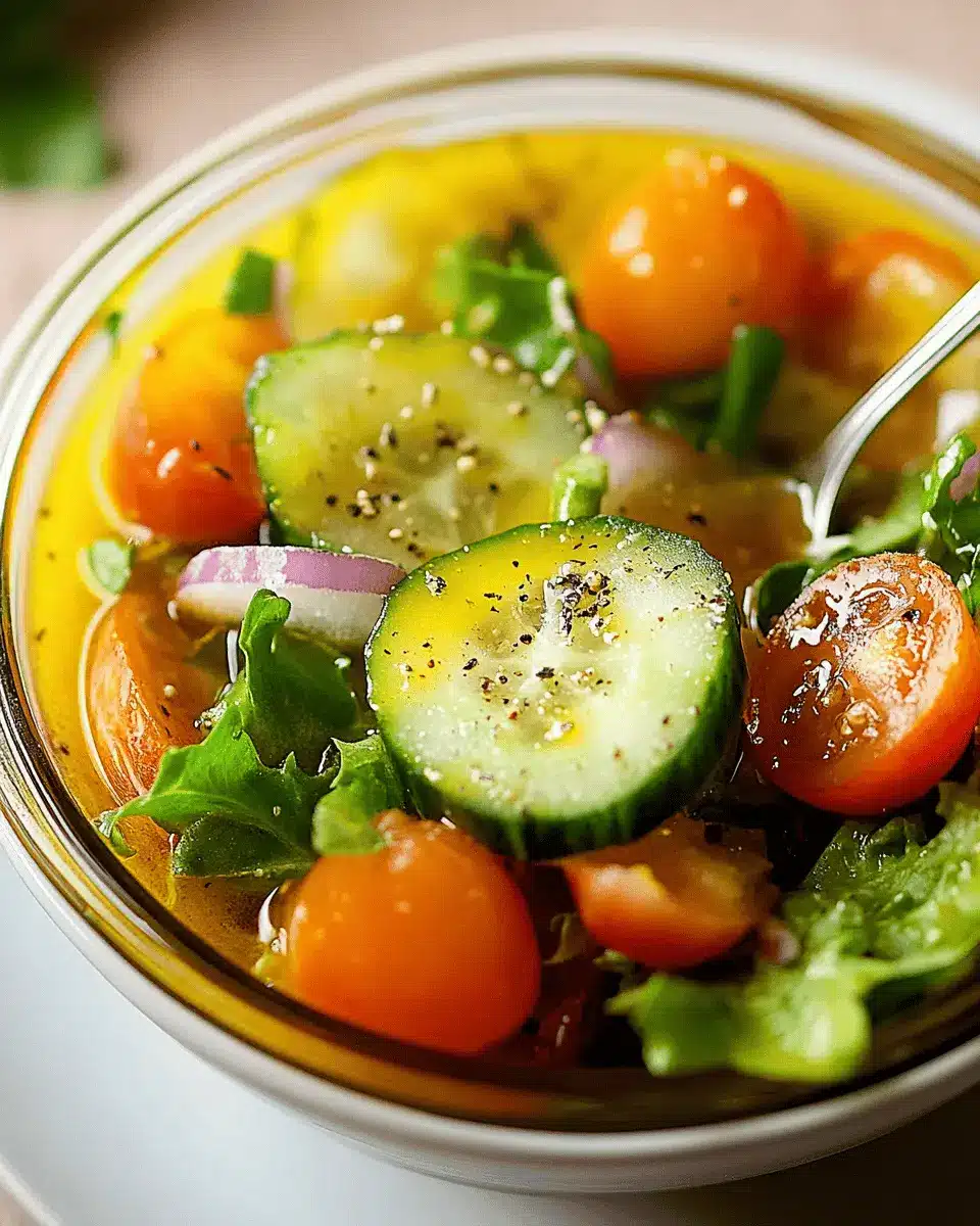 Honig Senf Vinaigrette: So lecker, du willst täglich Salat!