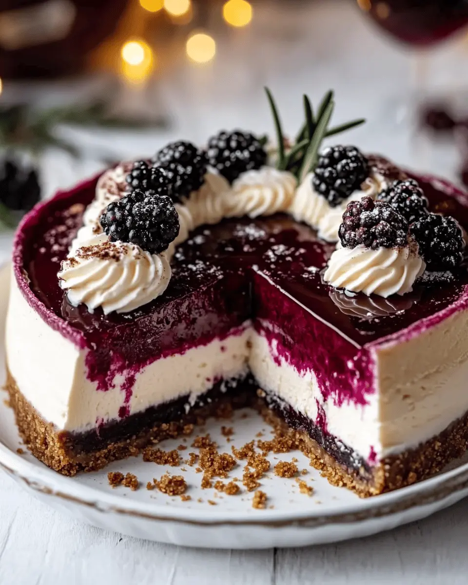 Glühwein Käsekuchen mit Spekulatius Boden: Indulgent Holiday Delight