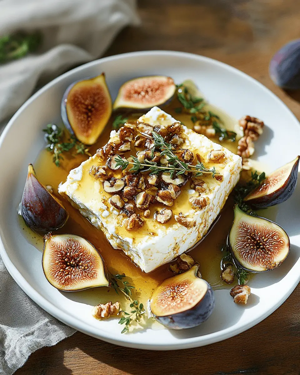 Überbackener Feta mit Honig