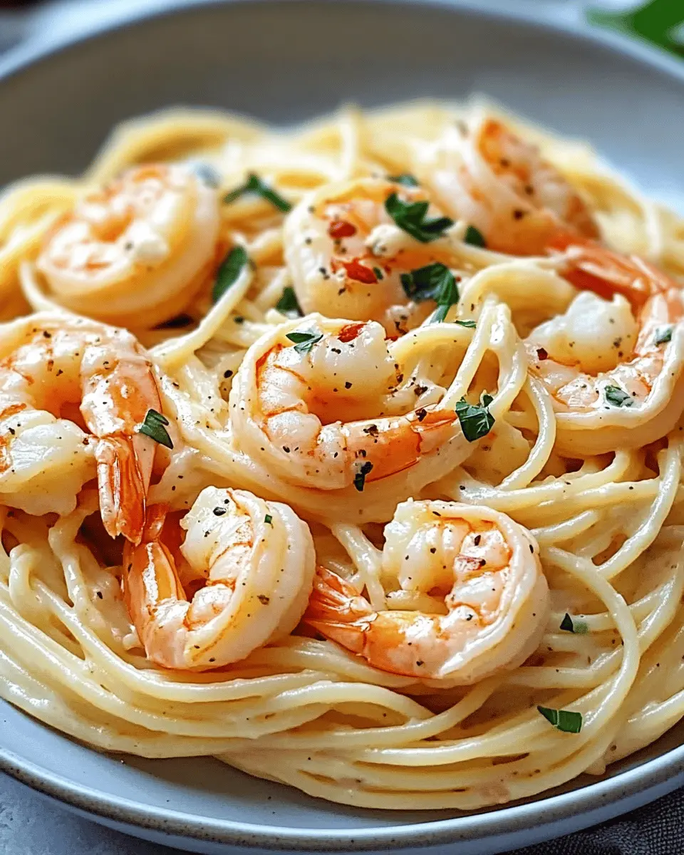Spaghetti mit Garnelen: Creamy Dreamy Indulgence Awaits!