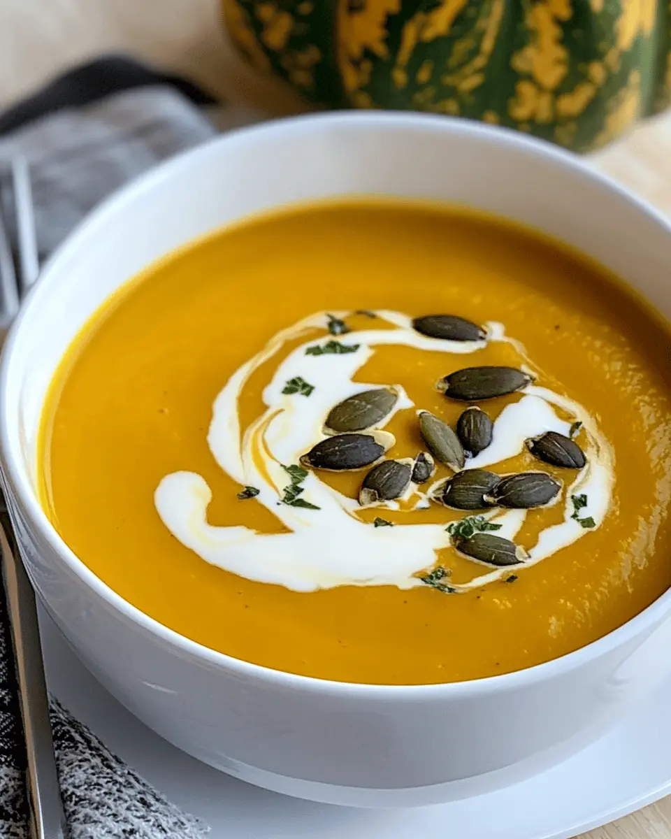 Kürbissuppe Bliss: The Creamiest Fall Comfort You’ll Love