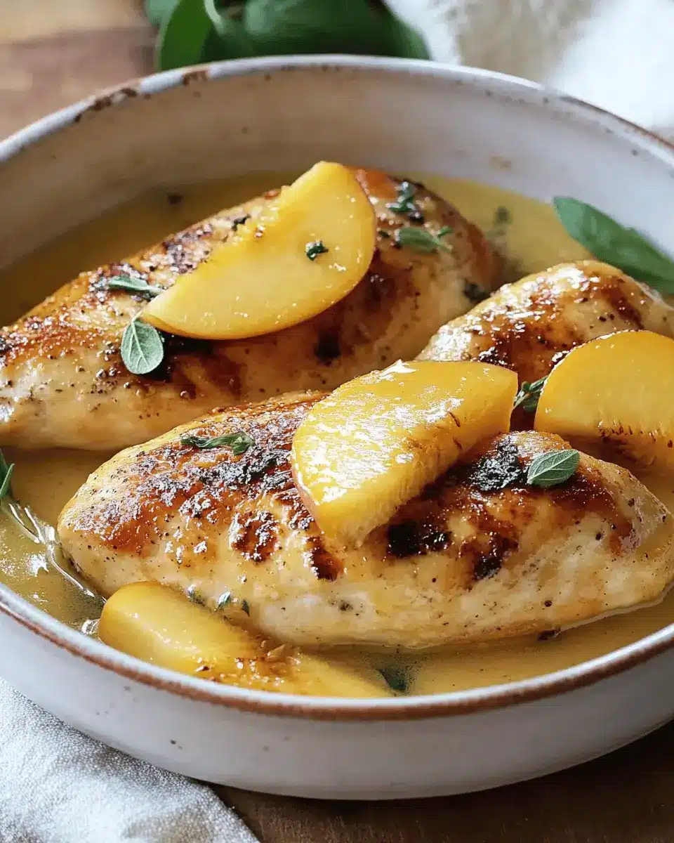 Hähnchen mit Pfirsichen und Honig-Zitronensauce: Irresistibly Juicy!