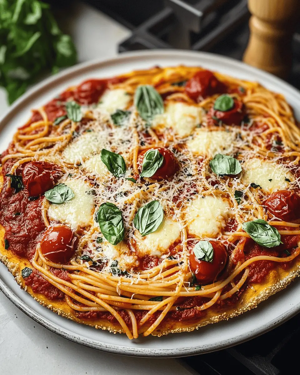 Spaghetti Pizza Rezept: The Best Cheesy Fusion Delight!