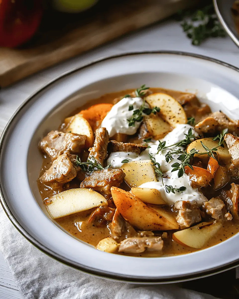Apfel Rahmgulasch Rezept: Irresistibly Creamy Comfort Dish