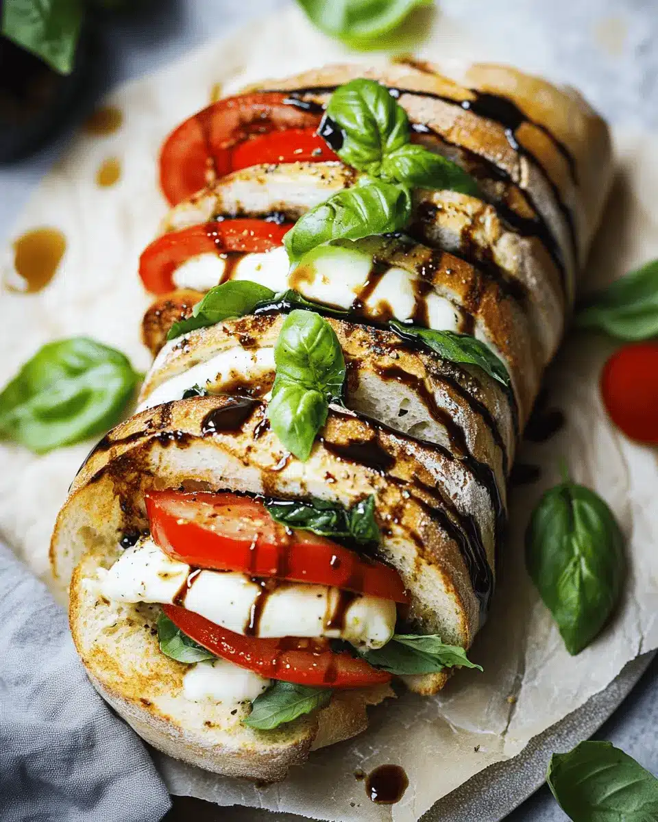 Caprese Ciabatta Rezept: The Best Fresh Twist on Tradition