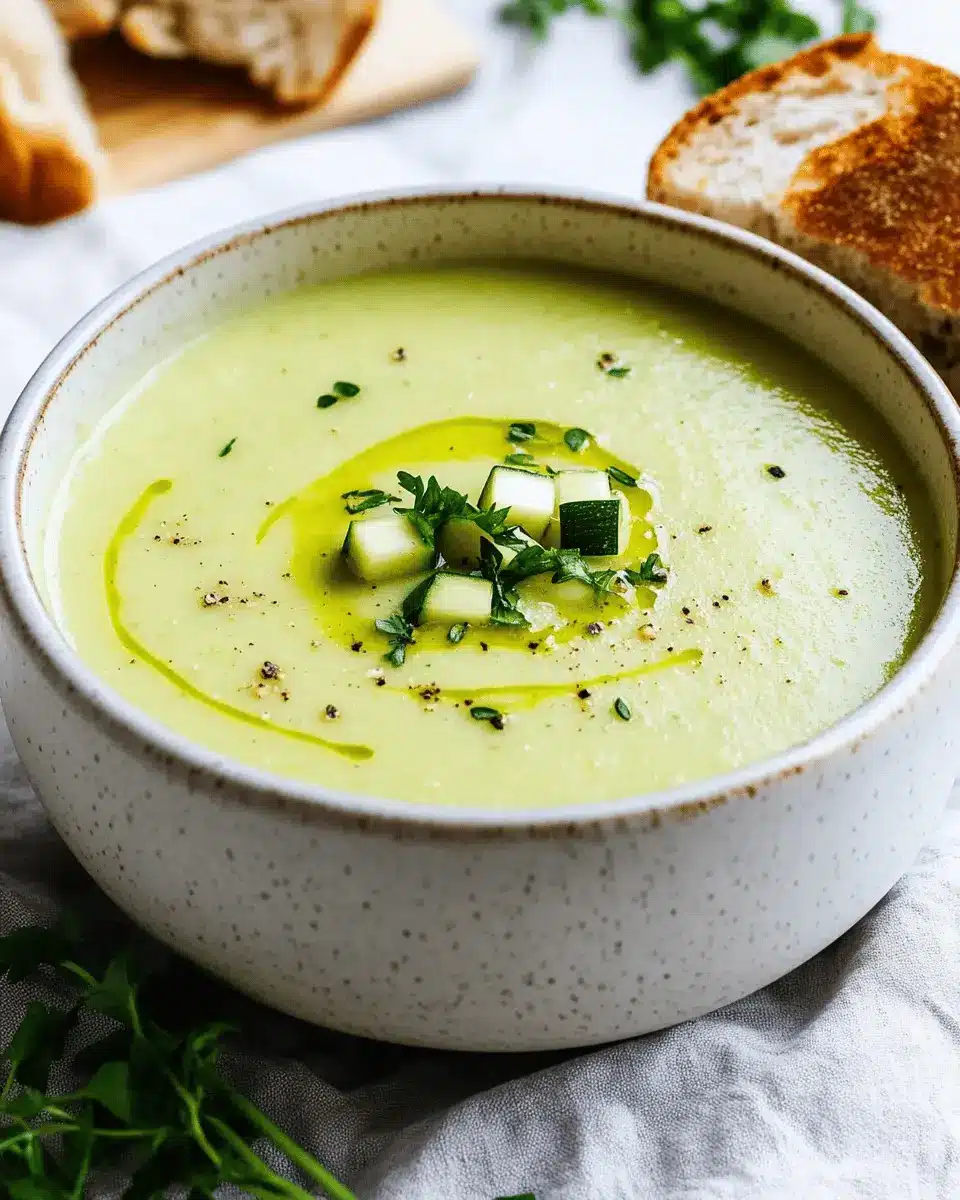 Zucchinisuppe schnell und einfach: Creamy Comfort in a Bowl