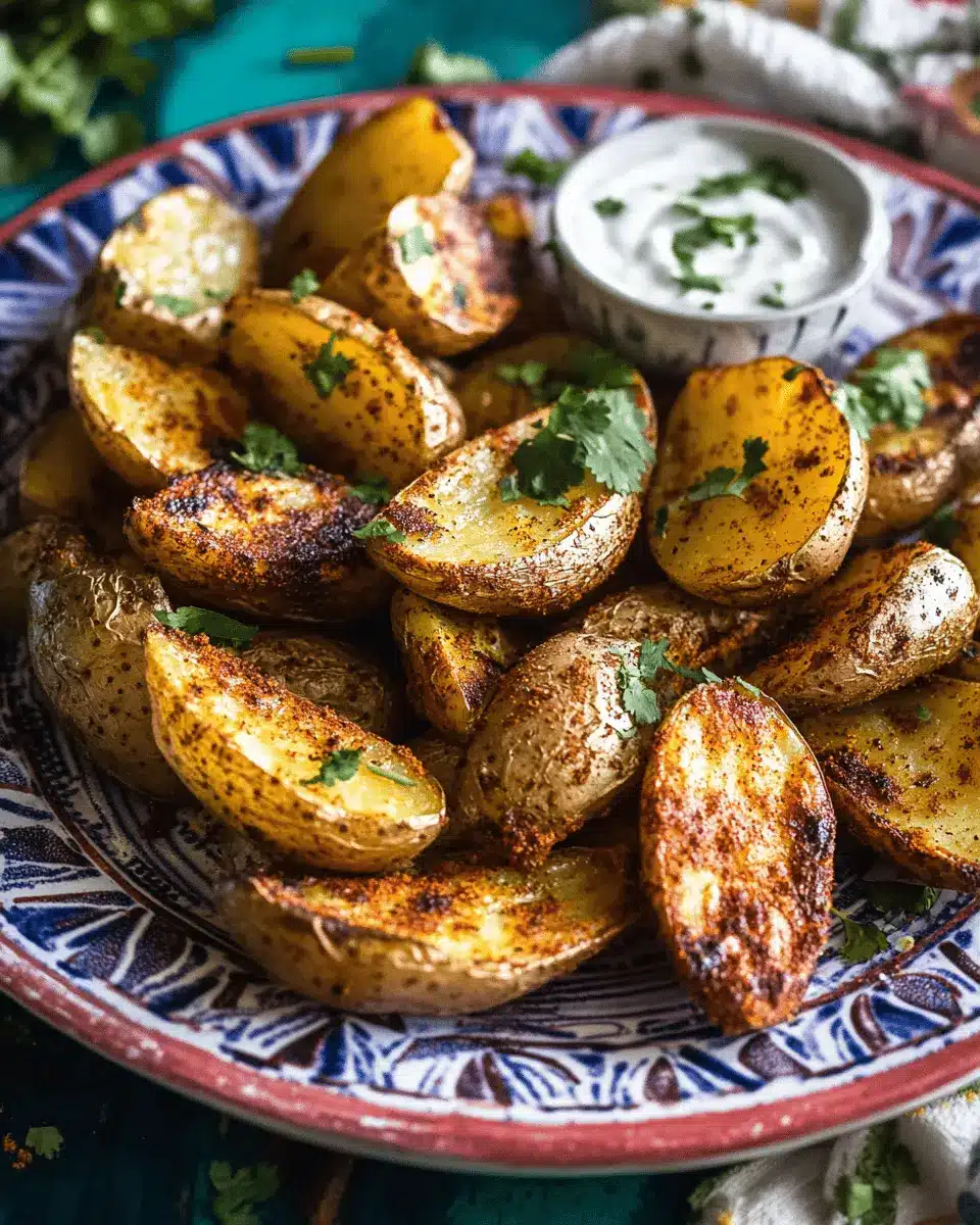 Ofenkartoffeln mit Ras el Hanout Gewürz Rezept: Irresistibly Spicy!