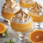 Orangen-Vanille Pudding mit Baiser Rezept First Image First Image