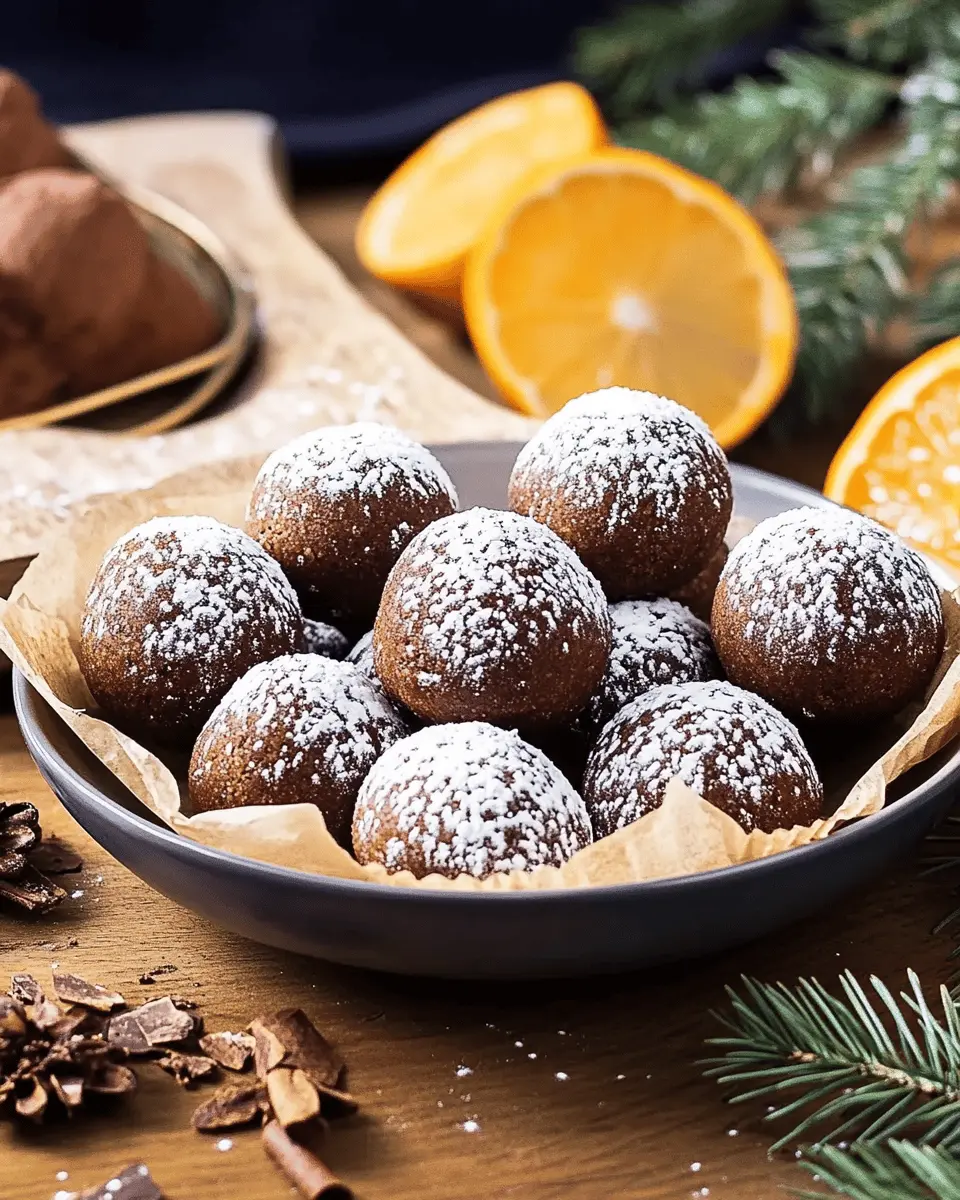 Spekulatius-Kugeln schnelles Geschenk: Indulgent Homemade Treats