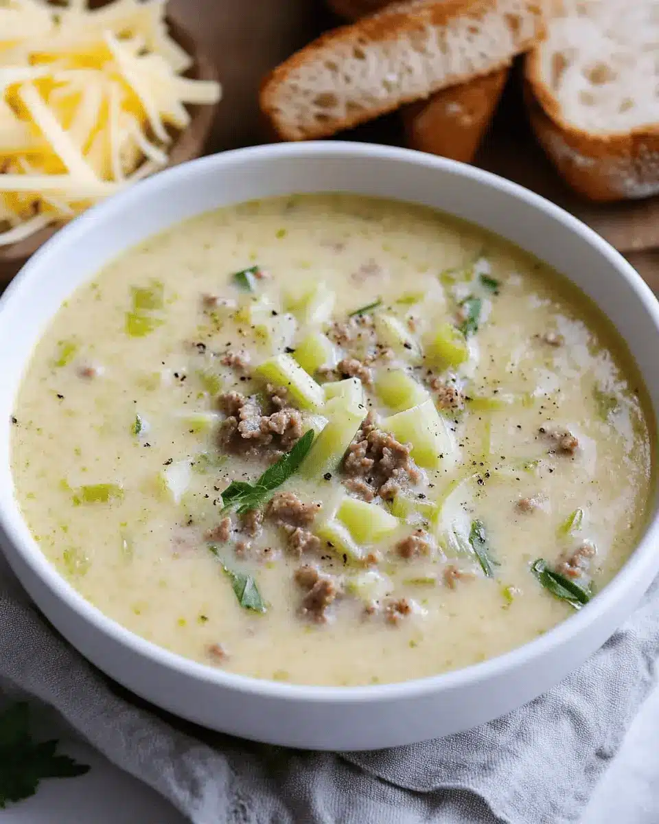 Käse Lauch Suppe Hackfleisch: Creamy Comfort in Minutes