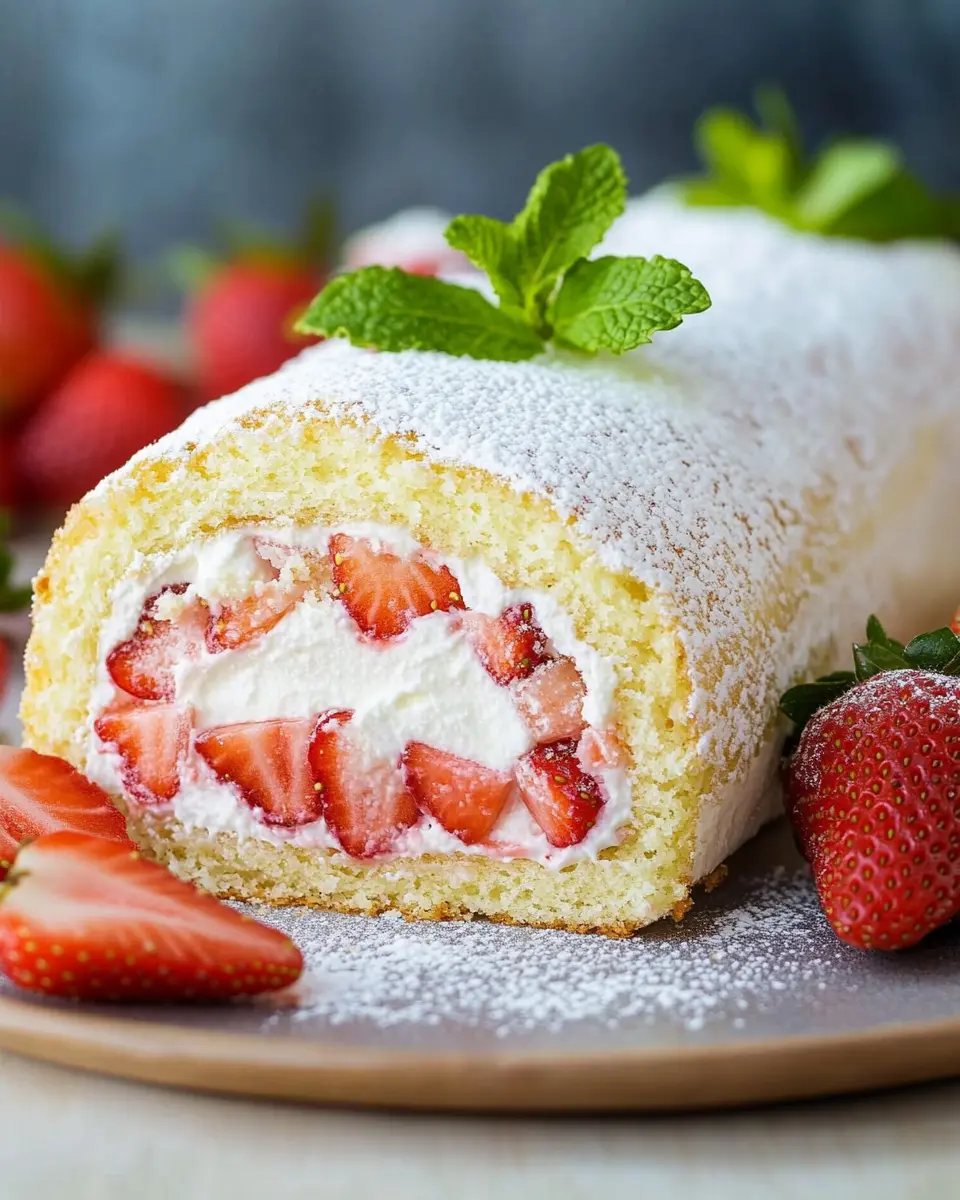 Erdbeer Biskuitrolle: The Best Summer Dessert You’ll Love