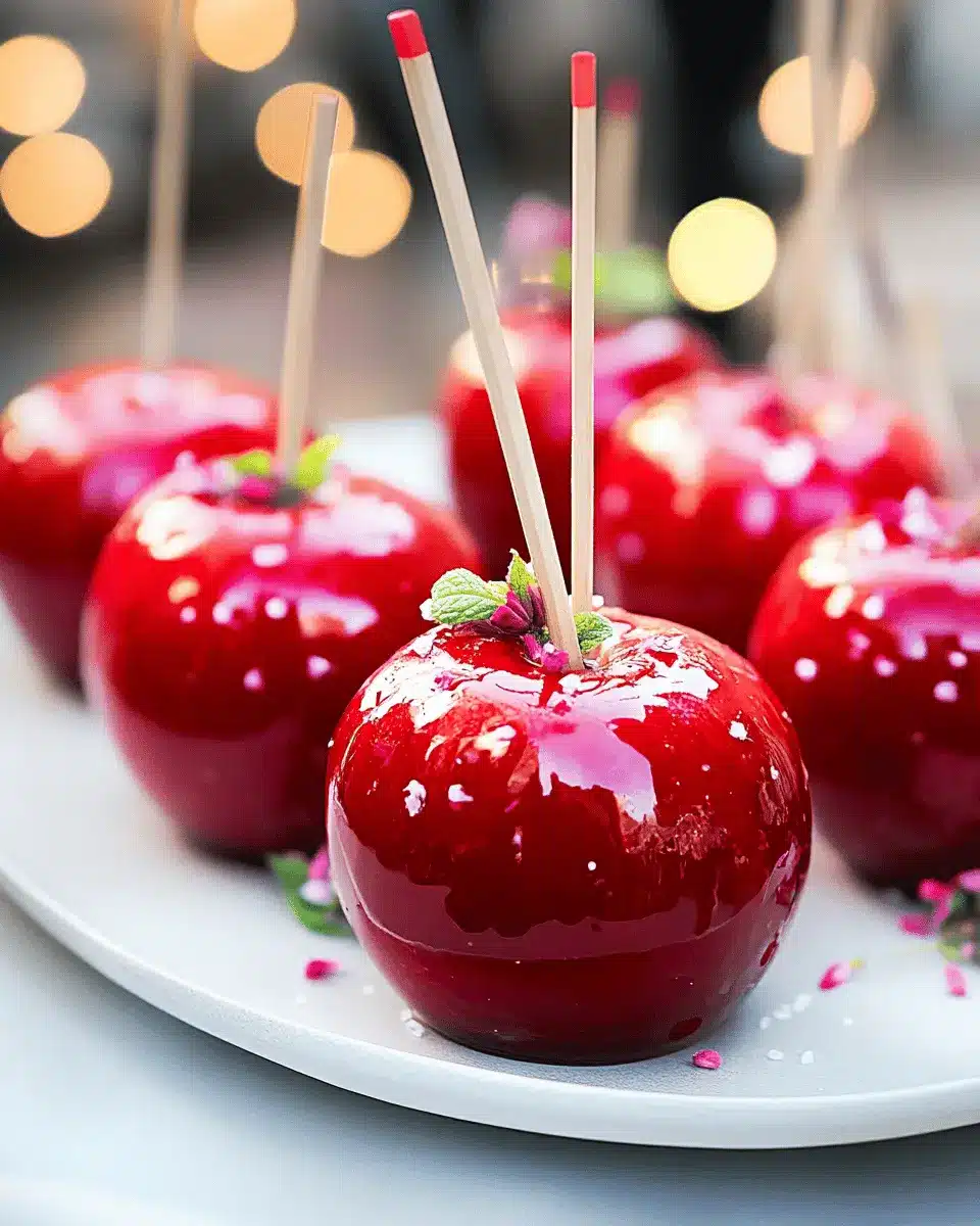 Liebesäpfel mit Tonka: Indulgent Sweet Treats to Savor